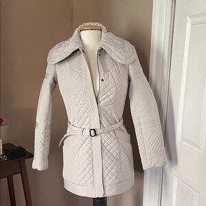 Burberry Quilted Belted Jacket
